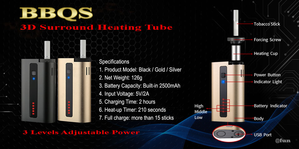 BBQS IQOS 環烤加熱煙機 三個月真保修保養 香港加熱煙分享站 HeatedTabac